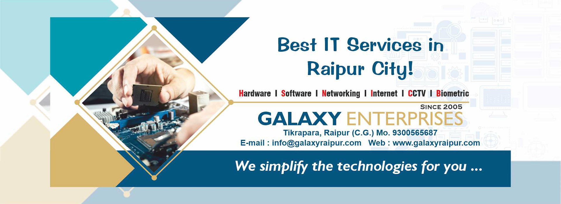 Galaxy Enterprises - Computer Hardware, Networking, CCTV